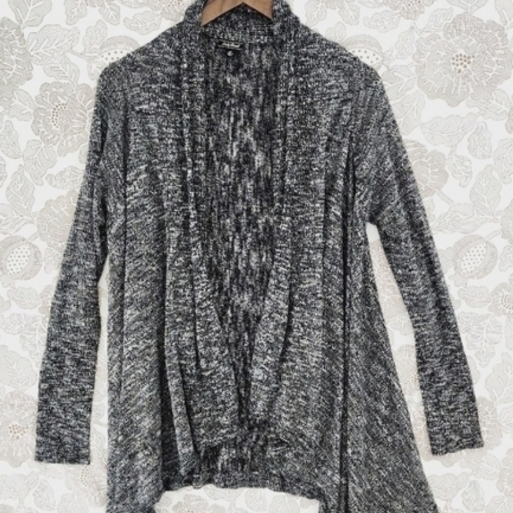Lucky Brand Asymmeterical Sweater / Cardigan